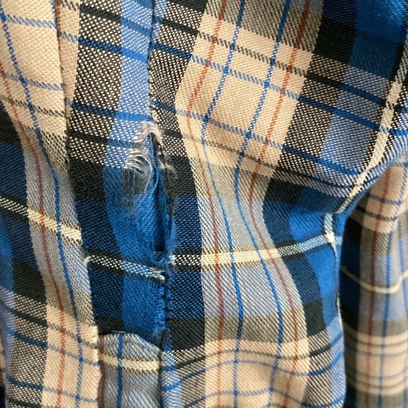 Men’s button down plaid - Picture 5 of 6